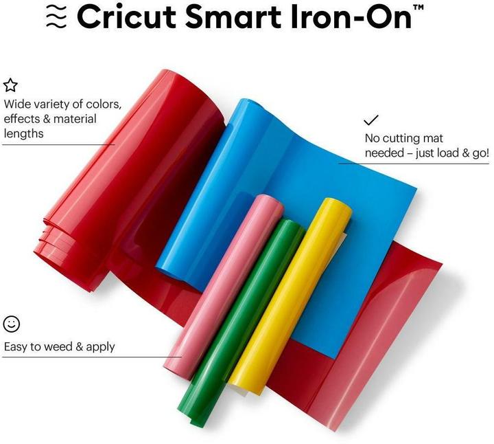 Productafbeelding Cricut Strijkfolie Smart 33 x 273 cm, 1 stuk, donkerblauw