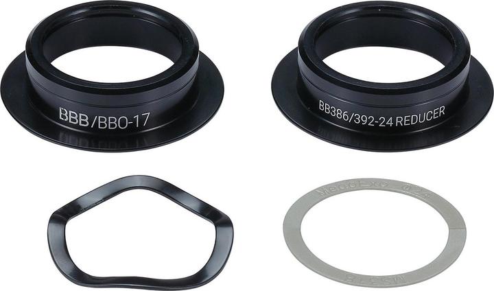 Actual product image BBB L. adapter Bot.adapt Bb386 Evo On Ø24m