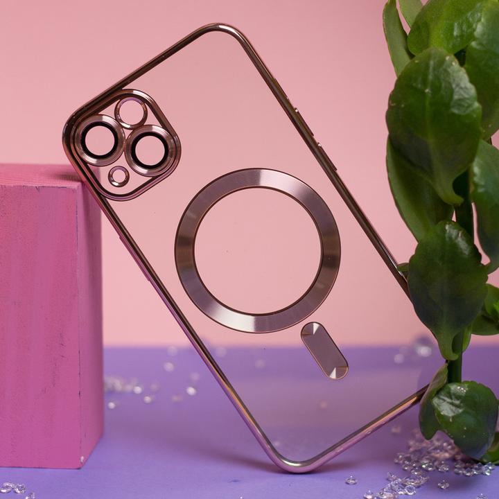 Produktbild OEM Color Chrome Mag case for iPhone 17 Pro Max rose gold (Apple iPhone 17 Pro Max)