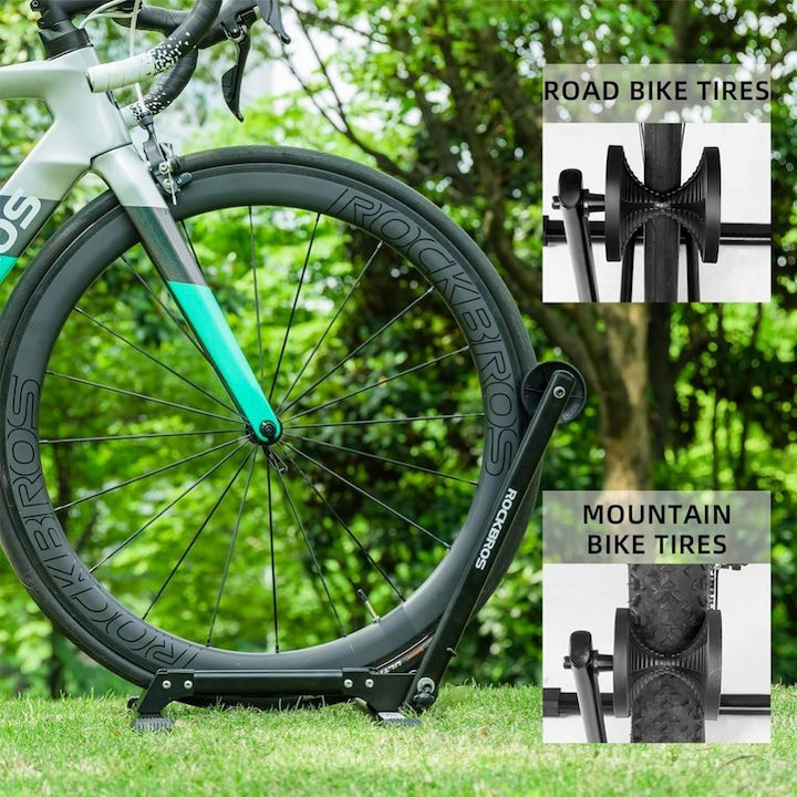 Produktbild Rockbros 27210001001 Klappbarer Fahrradständer – Schwarz (Apple iPhone 16)