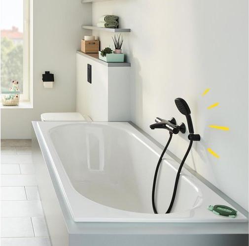 Image du produit Grohe Vitalio Comfort 110 QuickFix Handbrause, intelligente Strahlumstellung, wassersparend, 2 Strahlarten (2 Types de jets, 7.40 l/min)