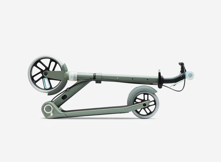 Actual product image Oxelo Scooter Pedal scooter kids - M900 khaki/light blue