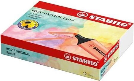 Produktbild STABILO Leuchtmarker BOSS Pastell Türkis (10x)