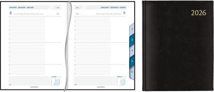 Produktbild Aurora Largo de luxe 1T/S 2021 3115Z bk f/nl/d/e/i/sp 16,5x21cm (Spezial, 1 Tag / 2 Seiten)