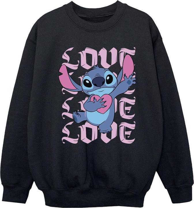 Produktbild Lilo & Stitch Valentine Love Sweatshirt Mädchen (128)