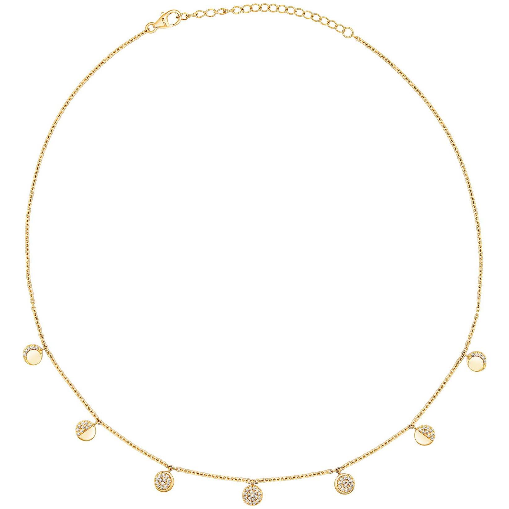 Thumbnail - Caï, Halsschmuck, Kette, (925er Silber, 43 cm)