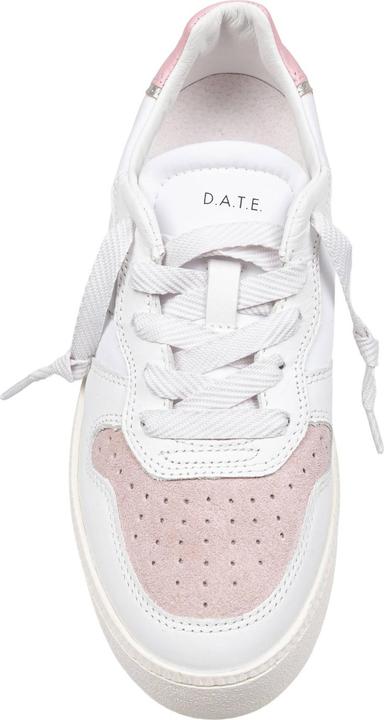 Image du produit D.a.t.e. D.a.t.e sneakers court platform in leather and suede white and pink (40)