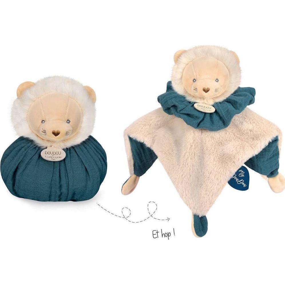 Doudou et Compagnie, Schmusetuch, Boule Löwe