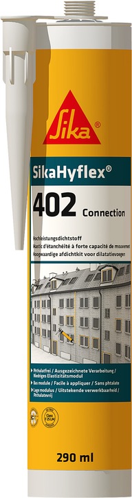 Actual product image Sika SikaHyflex-402 Connection (Concrete grey, 290 ml)