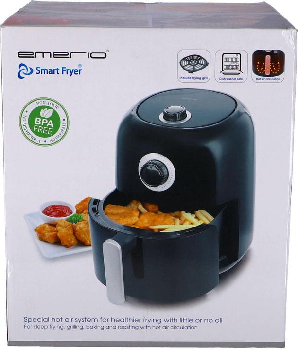 Produktbild Emerio Heissluftfritteuse, Smart Fryer, 3LCool touch