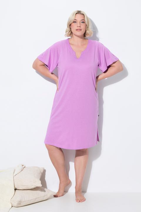 Actual product image Ulla Popken 2 Pack Bird Of Paradise Short Sleeve Sleep Tees (42, 44)