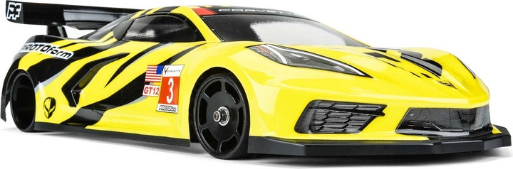 Produktbild Proline Karosserie Chevrolet Corvette C8 unlackiert, 1:12
