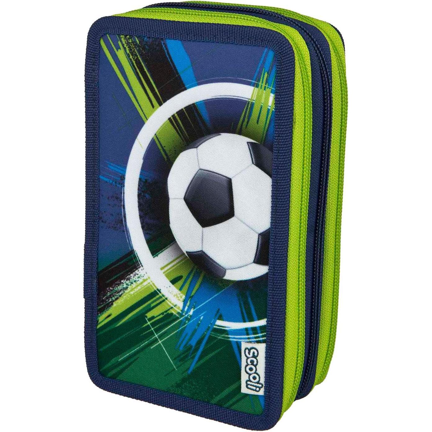 Undercover, Astuccio, Dreiteiliges Federmäppchen mit Fussball