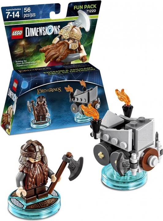 Produktbild LEGO Dimensions Gimli Fun Pack (LEGO DC, LEGO Dimensions)