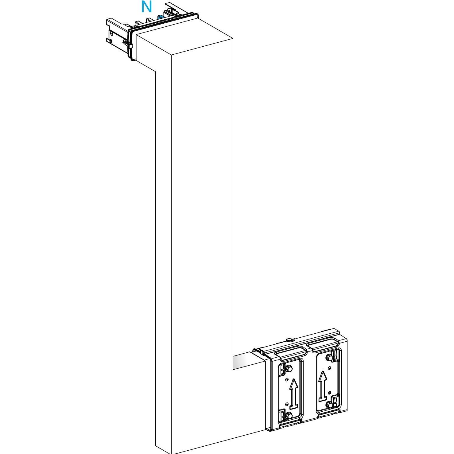 Schneider Electric SE KSA250DMBL41A KSA MehrfachrichtungsÃ¤nderung aufwÃ¤rts rechts (Verteiler), Elektronikzubehör + Geh...