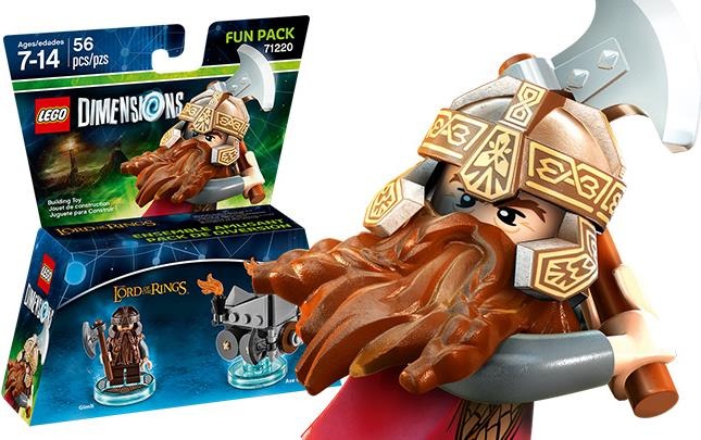 Produktbild LEGO Dimensions Gimli Fun Pack (LEGO DC, LEGO Dimensions)