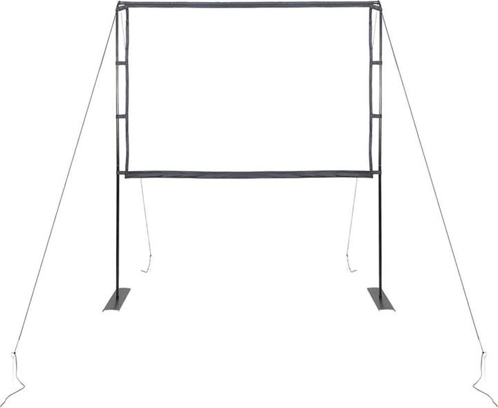 Actual product image vidaXL Projector screen with stand 90 inch 4:3 projection screen Screen (90", 4:3)