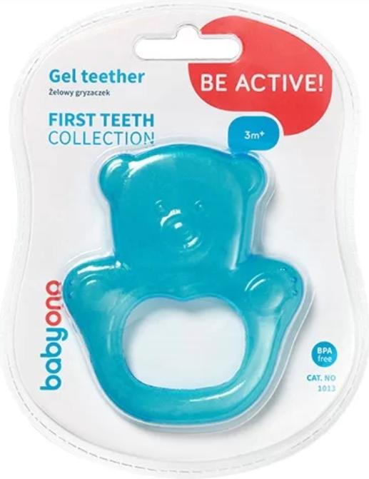 Produktbild Babyono Beissring mit Gel Bär (1 Stk)
