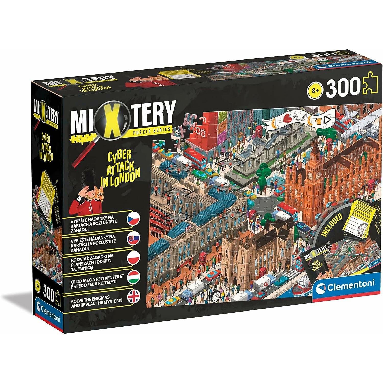 Clementoni Mixtery 300 Stk. - Einbruchanschlag in London (300 Teile)