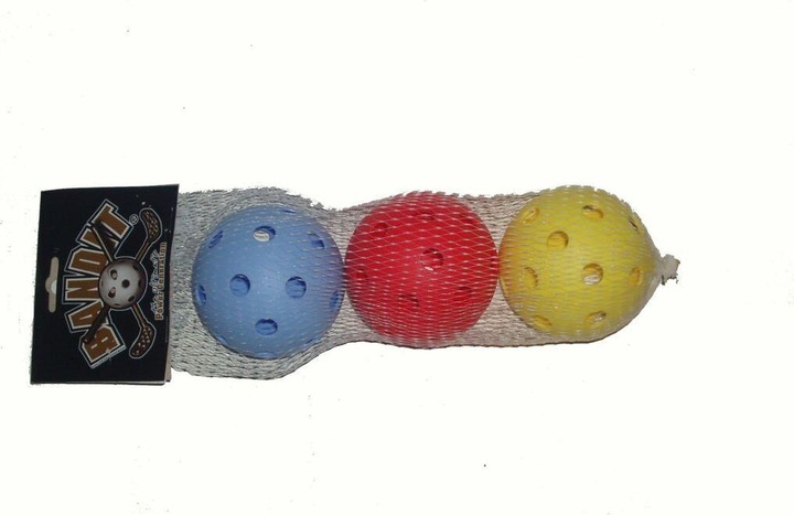 Actual product image Eurostick Floorball balls 3-pack