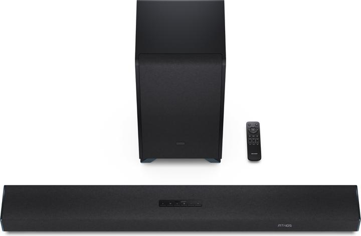 Produktbild Sharp Speakers HT-SBW53121(BK) Q 3.1.2 Dolby Atmos/ DTS:X Soundbar with Wireless Subwoofer, Black | (102 W, 3.1.2 Kanal)