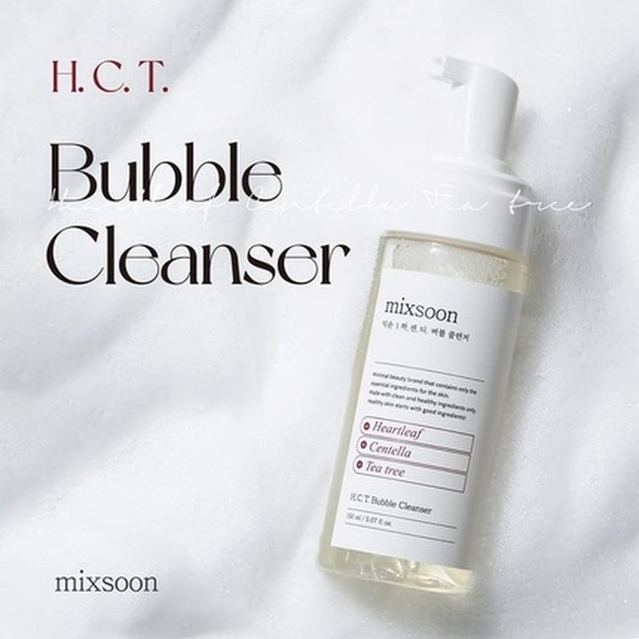 Actual product image Mixsoon H.C.T. Bubble Cleanser 5.07fl Oz 150ml (Cleansing Foam, 150 ml)