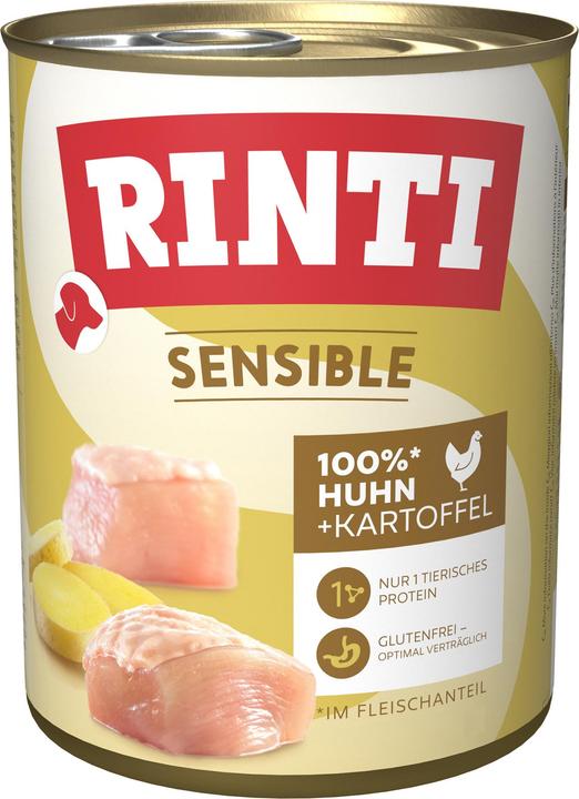 Produktbild Rinti Sensible Huhn & Kartoffeln (Adult, 1 Stk., 400 g)