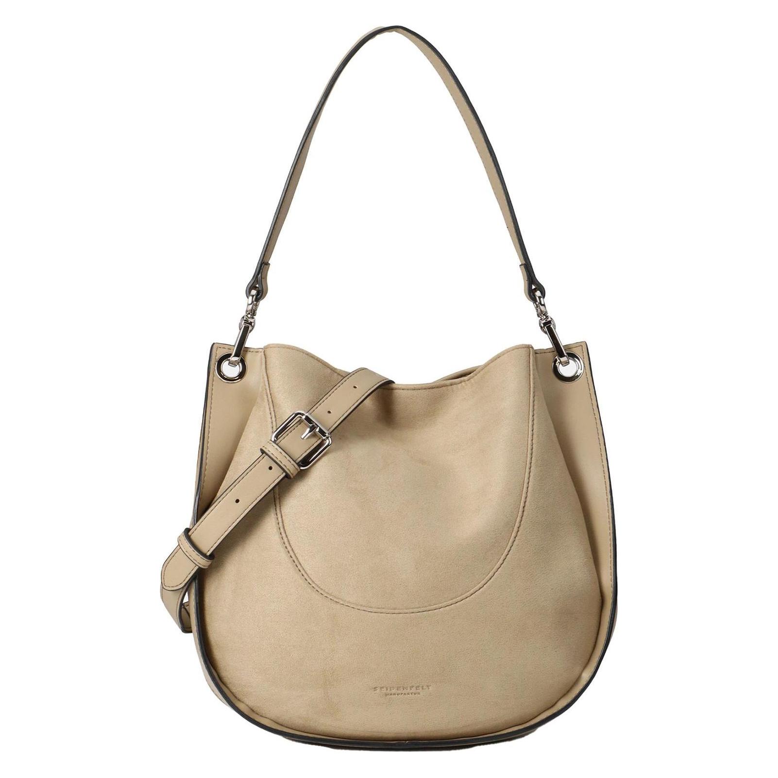 Seidenfelt, Damen, Handtasche, Skadi Hobo, Grün