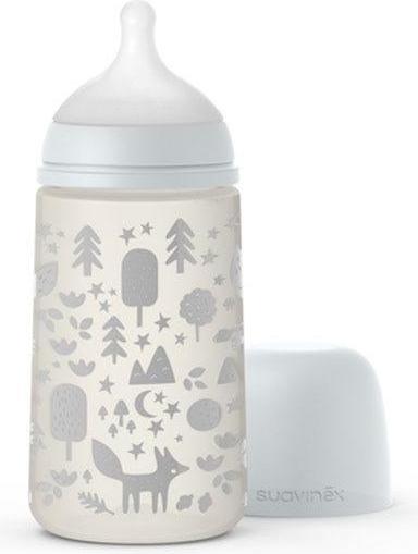 Produktbild Suavinex Baby-Flasche Prints M 270 ml (270 ml)