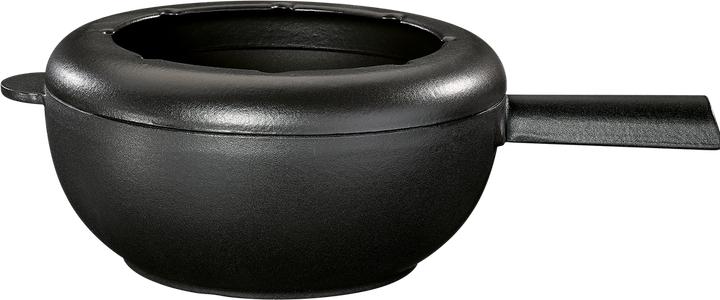 Produktbild Spring Caquelon Saas-Fee Gusseisen schwarz matt 2.0 l ø 20 cm (2 l)