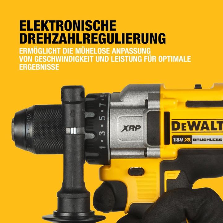 Produktbild DeWalt Schraubendreher Bohrmaschine DCD991NT-XJ 18V ohne Akku und Ladegerät, TSTAK Koffer