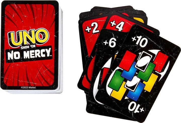 Produktbild Mattel Games Uno No Mercy (Deutsch, Englisch, Französisch, 2 - 8 Spieler)