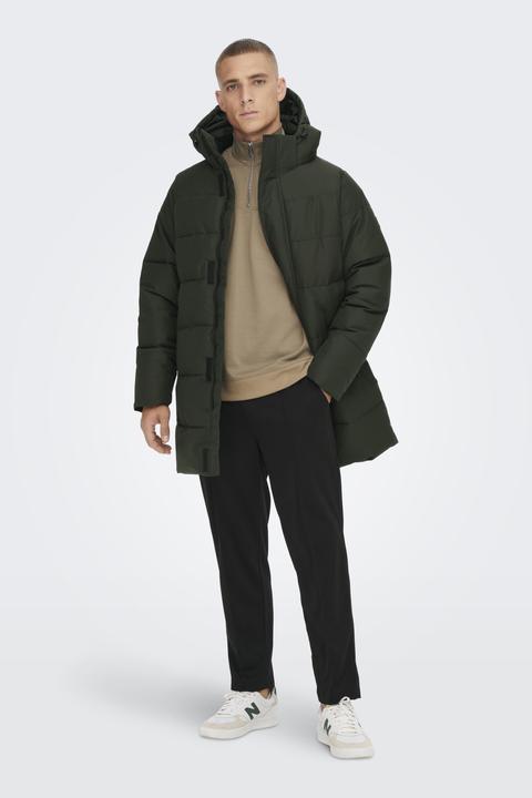 Produktbild Only & Sons Lang Steppjacke (M)