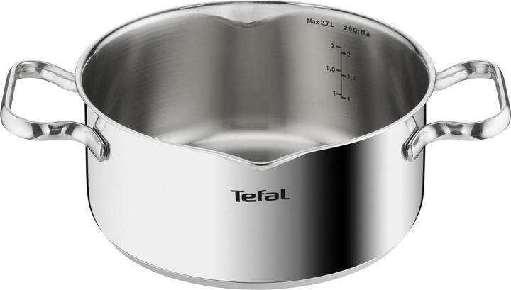 Productafbeelding Tefal Duetto steelpan 20cm w. deksel (20 cm, Steelpan, Roestvrij staal)