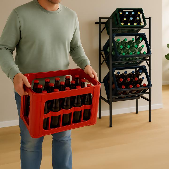 Produktbild Relaxdays Getränkekistenregal