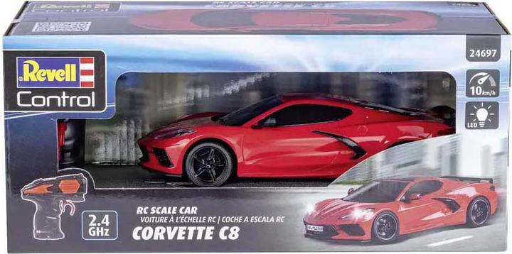Actual product image Revell RC Scale Car Corvette C8