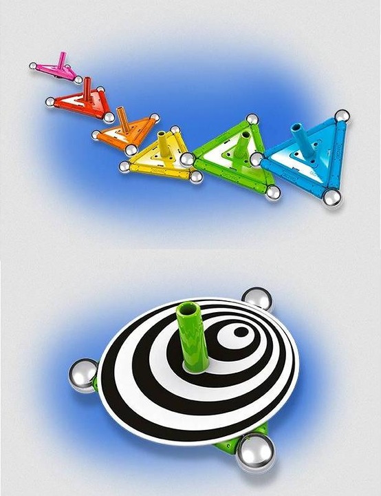 Actual product image Geomag Panels Spinner 10 pcs