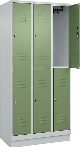 Actual product image C+P Double-decker locker Classic PLUS (90 cm, 195 cm)