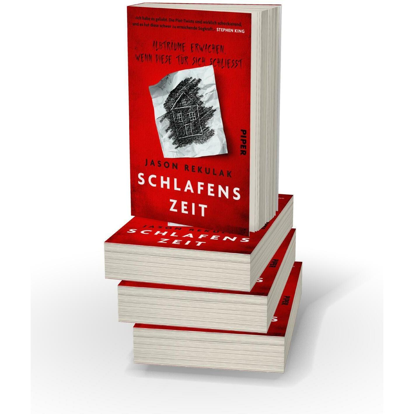 Thumbnail - Schlafenszeit – Albträume erwachen, wenn diese Tür sich schliesst, Belletristik von Jason Rekulak