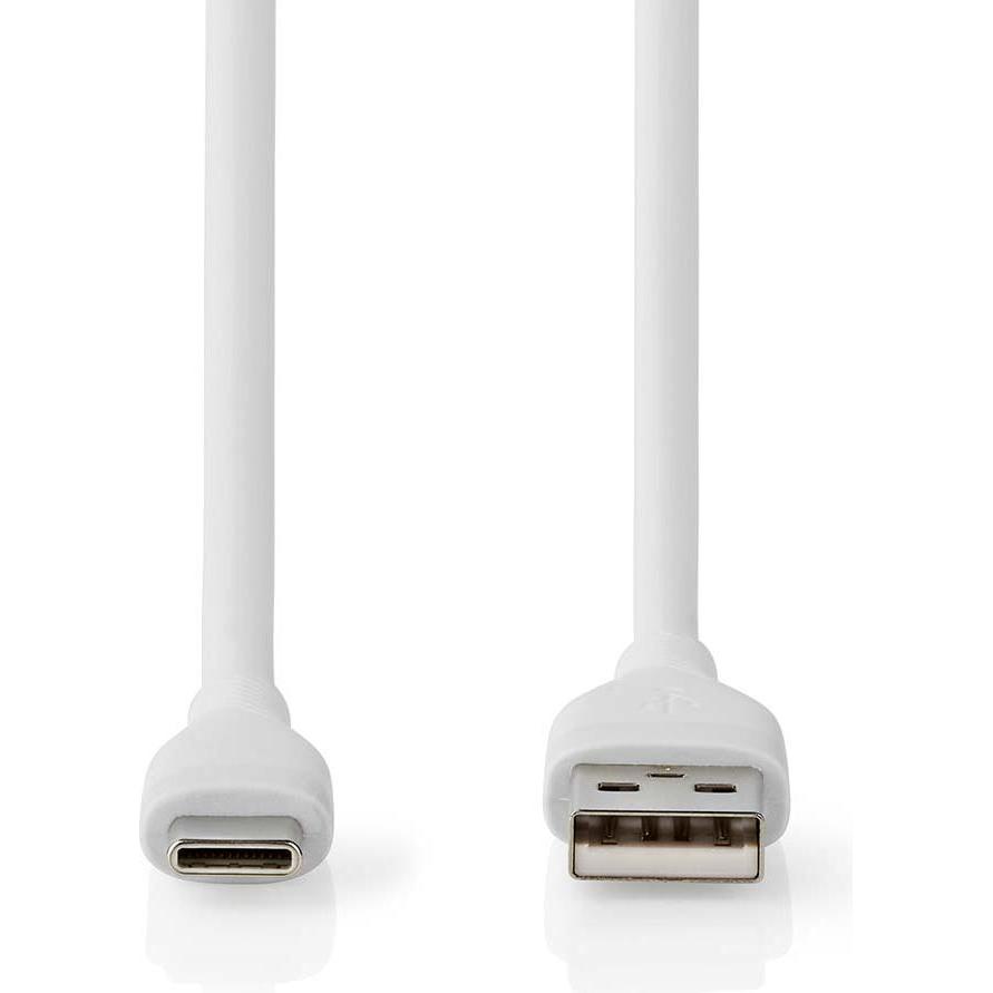 Thumbnail - Nedis USB-Kabel USB 2.0 USB-A Stecker USB-C™ Stecker 15 W 480 Mbps Vernickelt 1.50 m (1.50 m, USB 2.0), USB Kabel