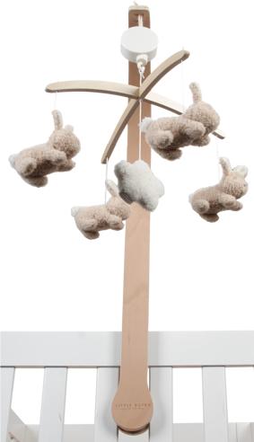 Produktbild Little Dutch Musik Mobile aus Holz Bunny