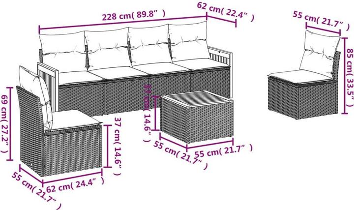 Produktbild vidaXL Jemma