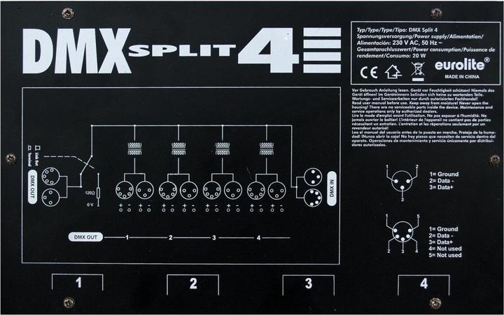 Produktbild Eurolite DMX Split 4 Splitter