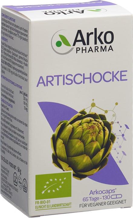 Produktbild Arkopharma Bio Artischocken (130 Stück, Kapseln, 116 g)