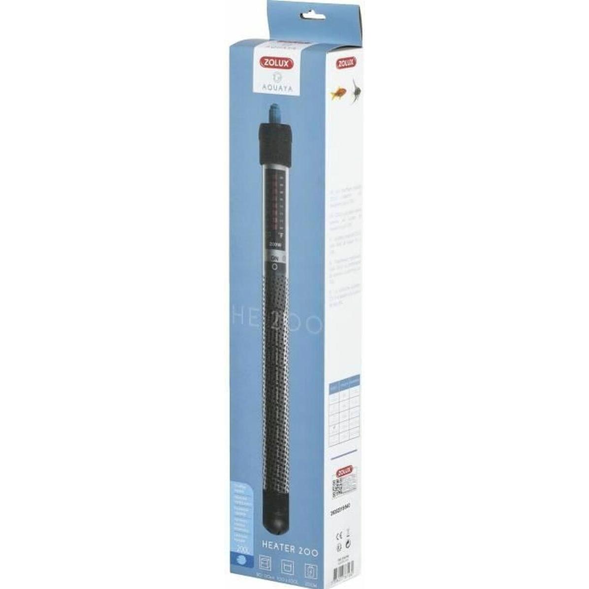 Zolux AQUAYA Heater - chauffe-eau aqua 100-200 l, quipement technique pour aquarium