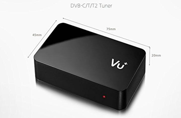 Actual product image Vu+ Turbo USB DVB-C/T2 hybrid tuner (USB 2.0, DVB-C, DVB-T2)