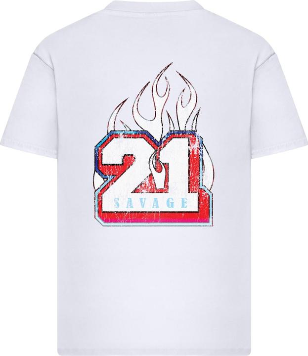 Produktbild MC Men 21 Savage Collegiate Oversize Tee white M (M)
