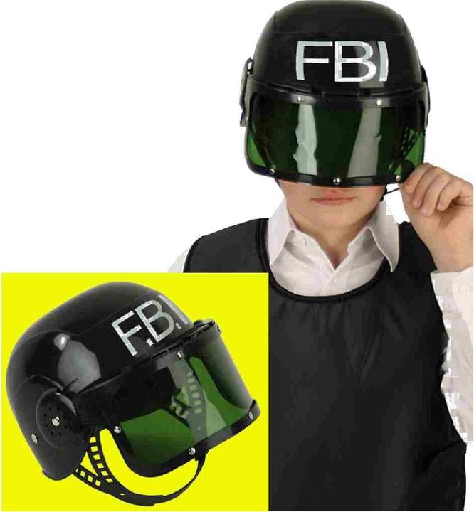 Actual product image FBI helmet