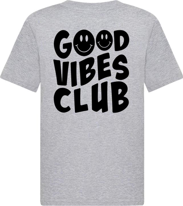 Produktbild Merchcode Kids Good Vibes Club Front for Light - Basic Tee - 184965 (146, 152)
