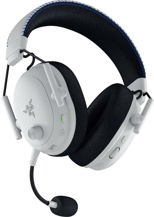 Produktbild Razer BlackShark V3 Pro for PlayStation - White (Kabelgebunden, Kabellos)
